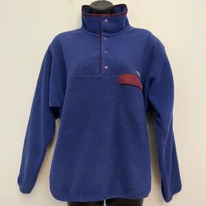 Vintage 90s Patagonia Synchilla Fleece Snap-T Pullover, Size Small